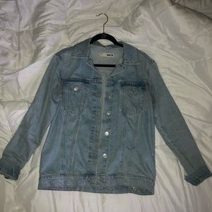 Topshop Moto Jean Jacket